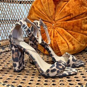 Nasty Gal Leopard Print Heels